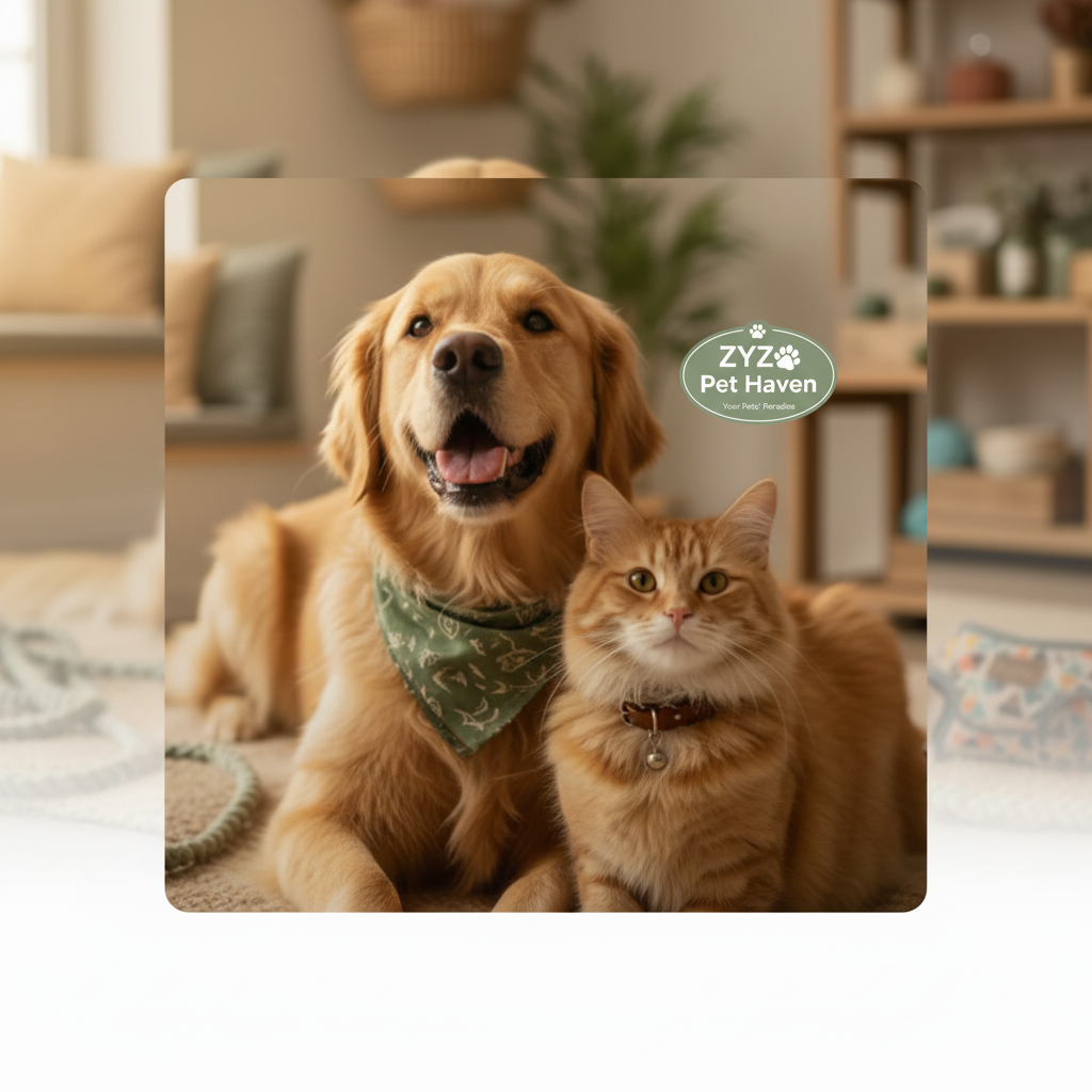 ZYZO Pet Haven TikTok profilio nuotrauka su logotipu